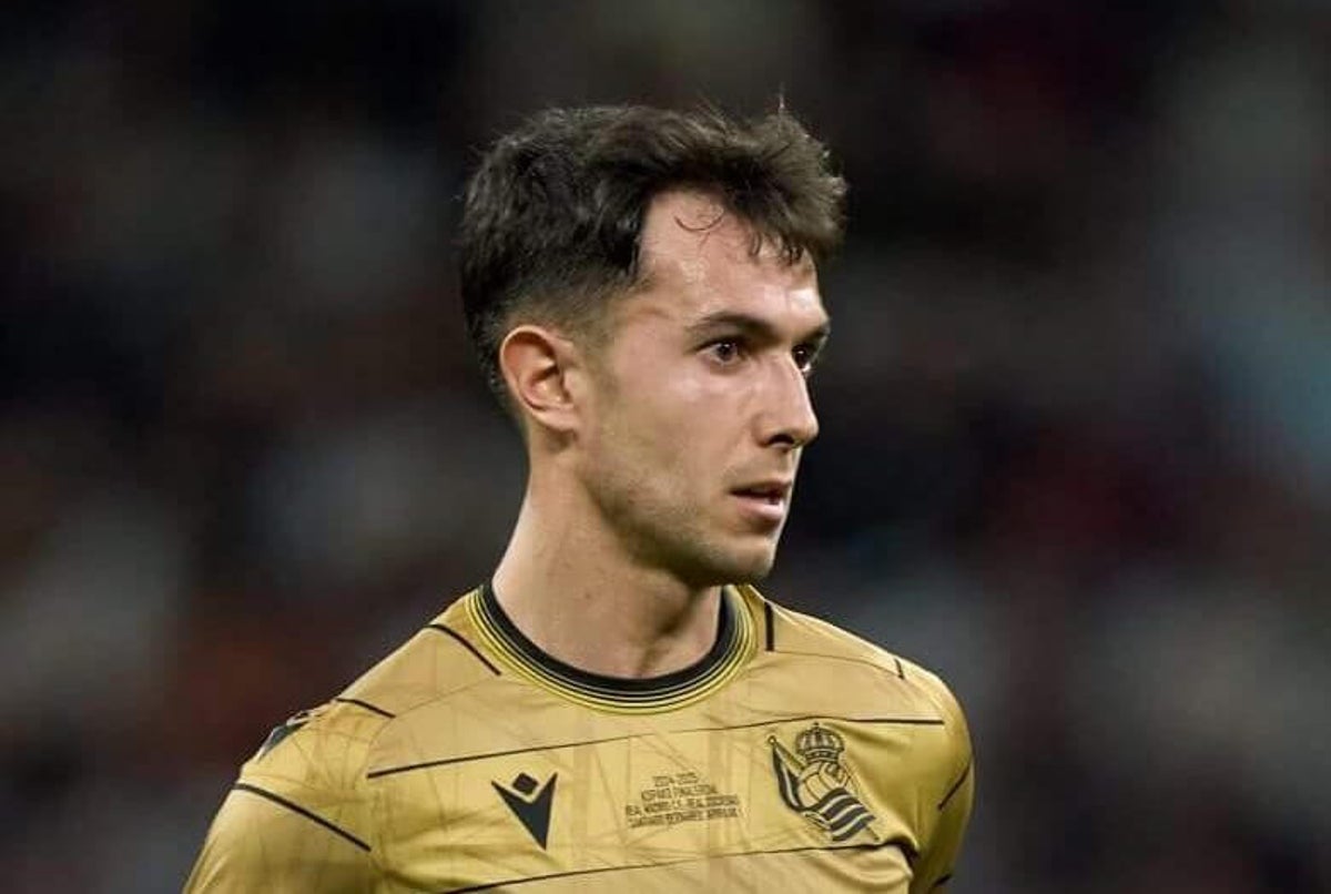 Arsenal anuncia a contratação de Martin Zubimendi junto ao Real Sociedad Foto: Reprodução/The Athletic UK