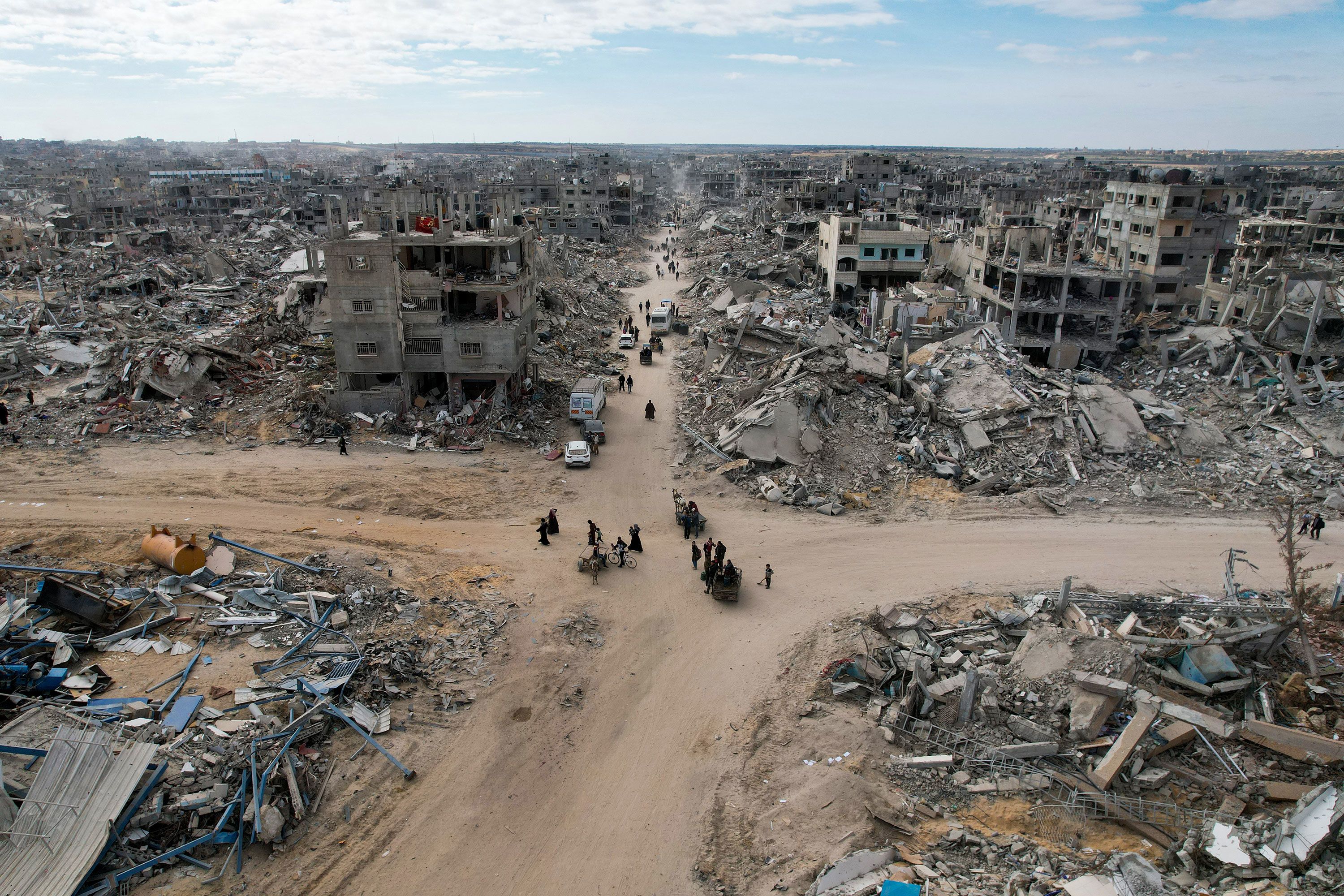 Israel planeja criar 'cidade humanitária' em Rafah para abrigar palestinos deslocados Foto: Reprodução