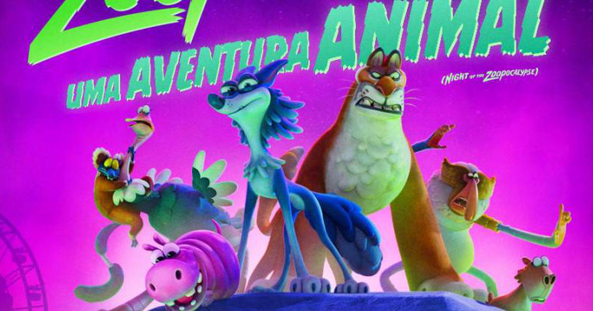 Detalhe do pôster de Zoopocalipse - Uma Aventura Animal (Foto: Divulgação)
