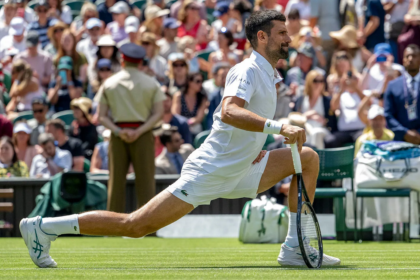 Djokovic revela foco renovado e deixa preocupações com o joelho de lado Foto: Reprodução