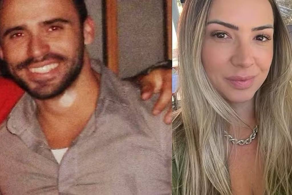 Policial Jeferson Luiz Sagaz e a companheira dele, a empresária Ana Carolina Silva, tinham 37 anos; o casal deixa uma filha de 4 anos (Foto: Reprodução)