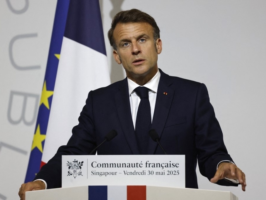 Presidente da França, Emmanuel Macron (Foto: Ludovic MARIN / AFP)
