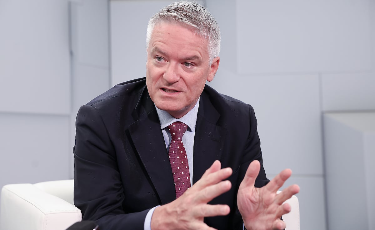 EUA continuarão a impulsionar o desenvolvimento global, afirma secretário da OCDE Mathias Cormann, Secretário-Geral da OCDE, durante sua entrevista ao EL PAÍS, em 1º de julho de 2025, em Sevilha, durante a 4ª Conferência da ONU sobre Financiamento para o Desenvolvimento. (Foto: Alejandro Ruesga)