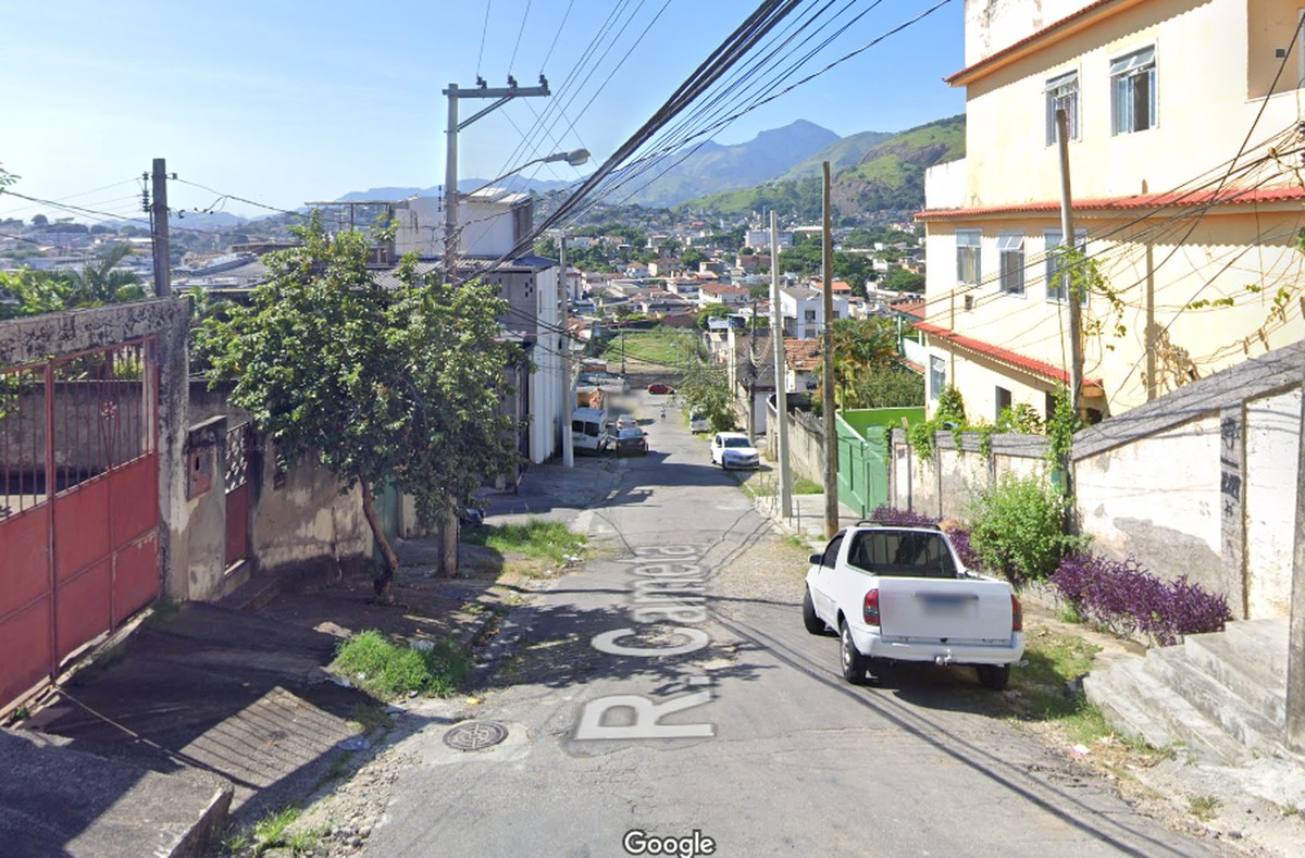 Mulher é assassinada a tiros em Cascadura, na Zona Norte do Rio de Janeiro A Rua Cametá, em Cascadura, onde a mulher foi encontrada morta — Foto: Google Maps/Reprodução