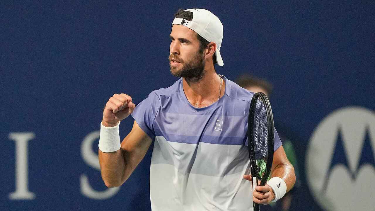 Khachanov avança para a terceira semifinal e enfrenta Zverev no torneio Foto: Reprodução