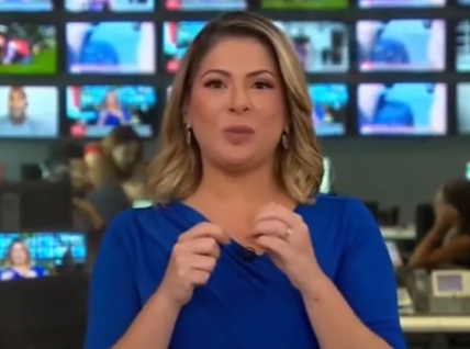 Daniela Lima deixa a Globonews após dois anos de trabalho na emissora Daniela Lima (Foto: Reprodução)