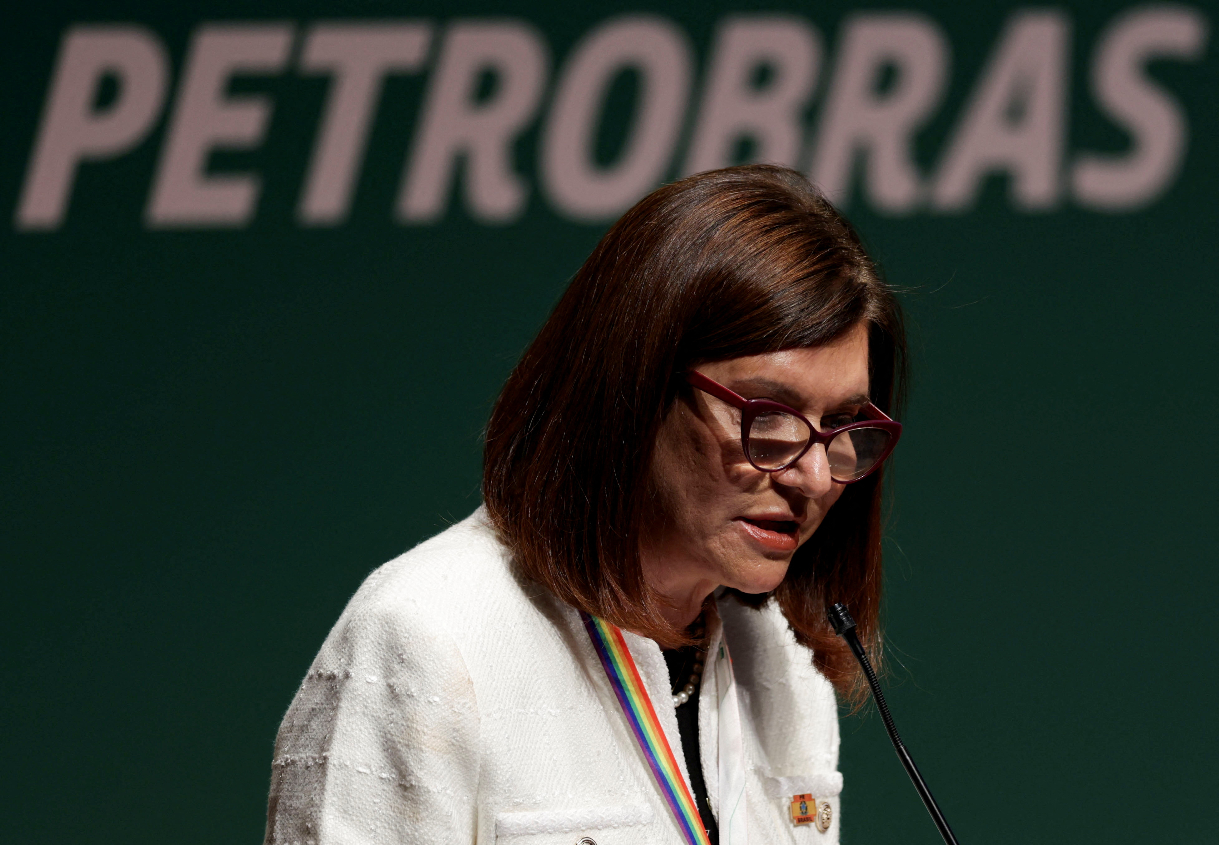 Petrobras anuncia novos investimentos enquanto Trump sanciona lei orçamentária CEO da Petrobras, Magda Chambriard. (Foto: REUTERS/Ricardo Moraes)