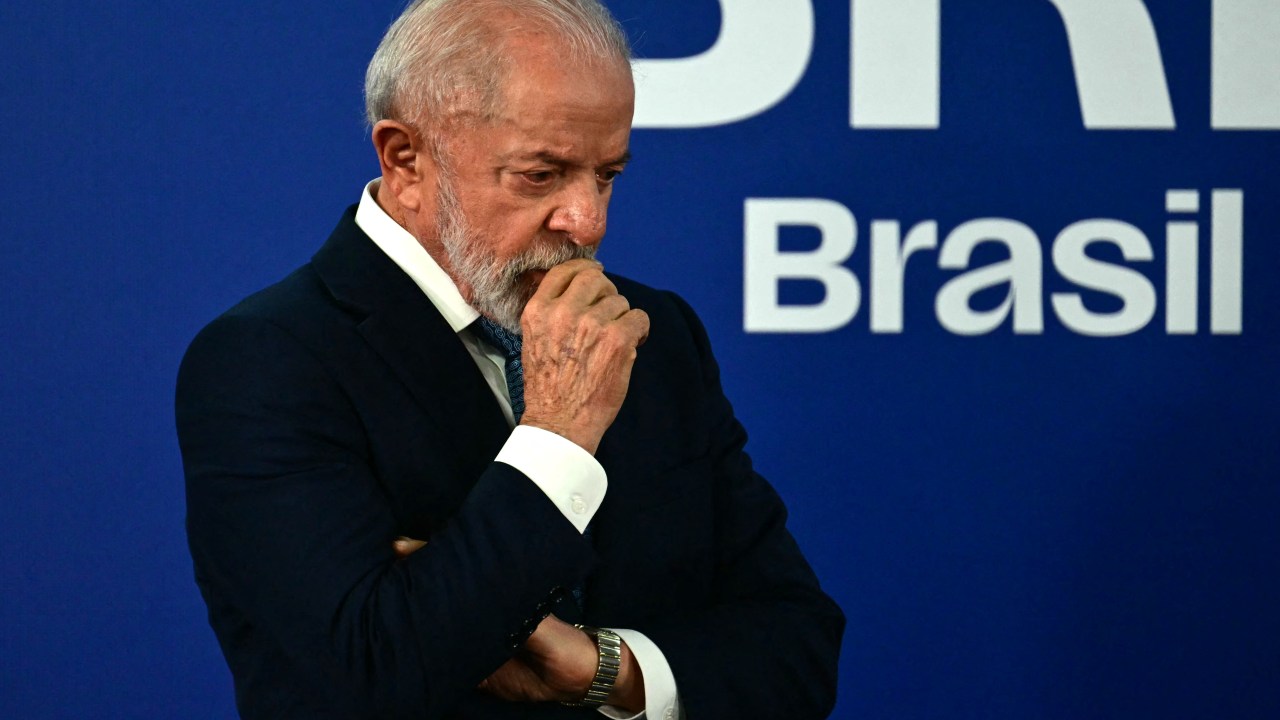 Brics redefine seu papel global e se distancia da influência de Trump Presidente Luiz Inácio Lula da Silva durante a Cúpula do Brics - 07/07/2025 (Foto: Pablo PORCIUNCULA/AFP)