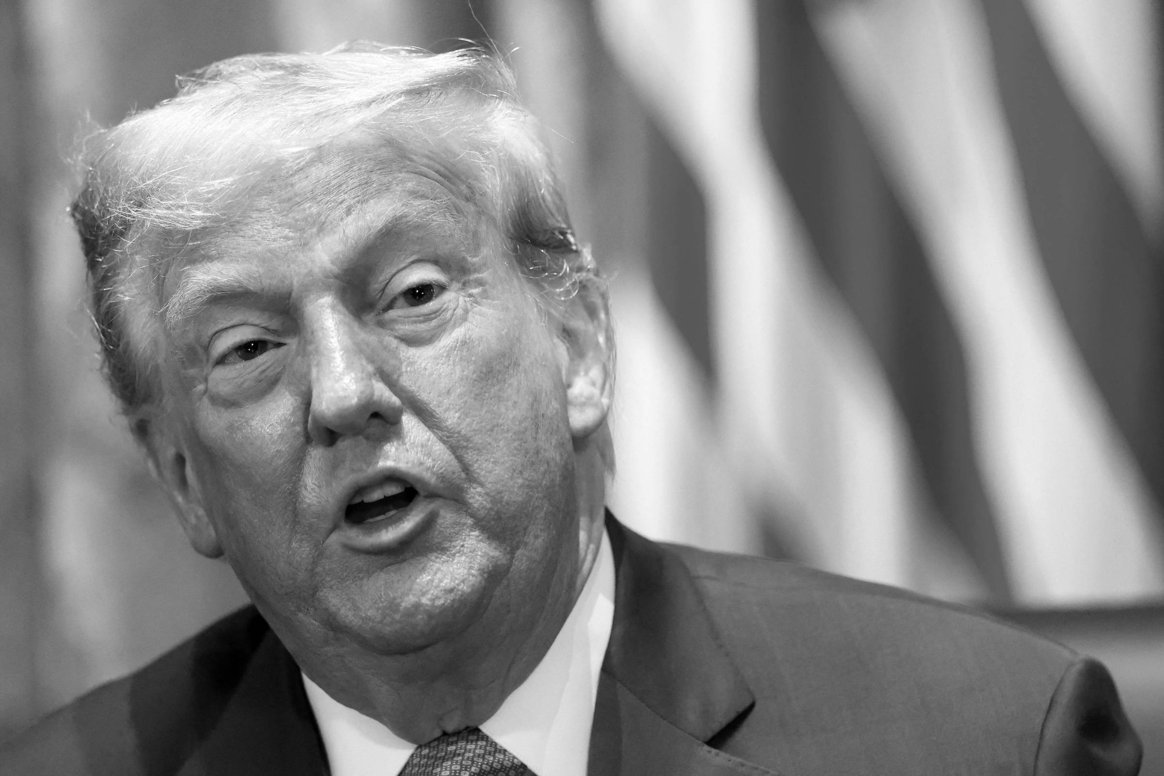 Trump tenta intimidar, mas chantagem não abala a justiça e a democracia Donald Trump, presidente dos Estados Unidos - Kevin Lamarque/REUTERS (Foto: Kevin Lamarque/REUTERS)