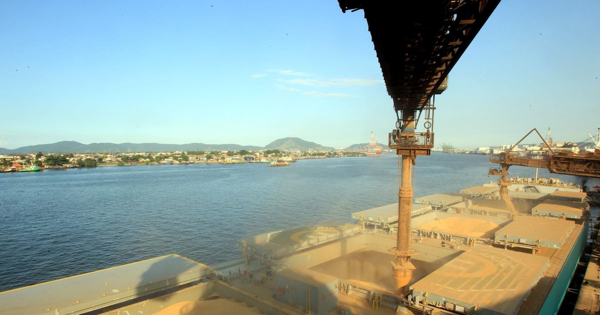 Brasil lidera exportações com os 10 principais produtos do ranking nacional Soja foi o produto que o Brasil mais exportou no primeiro semestre de 2025. (Foto: Werther/Werther/Estadão)