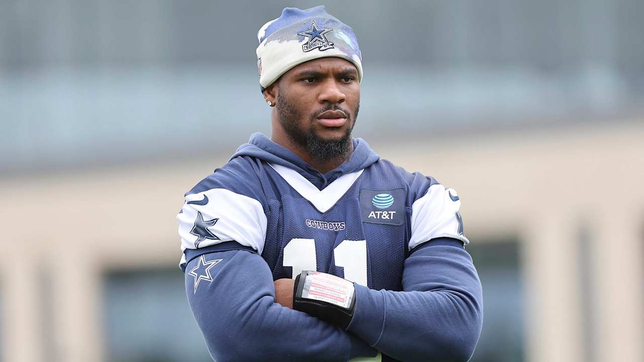 Micah Parsons promete brilhar e garantir seu espaço no time dos Cowboys Foto: Reprodução/@NFL
