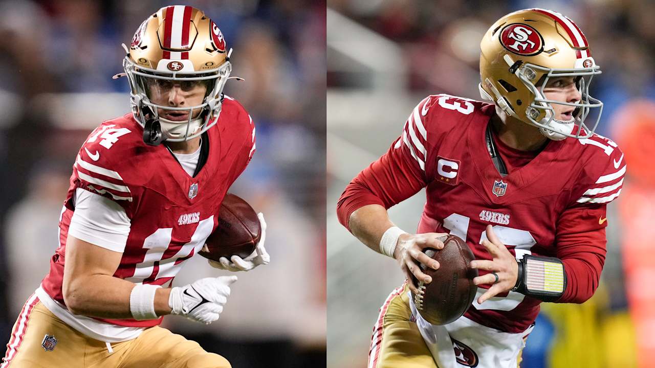 49ers se sentem motivados com novo contrato de Brock Purdy para a temporada de 2025 Foto: Reprodução/@NFL