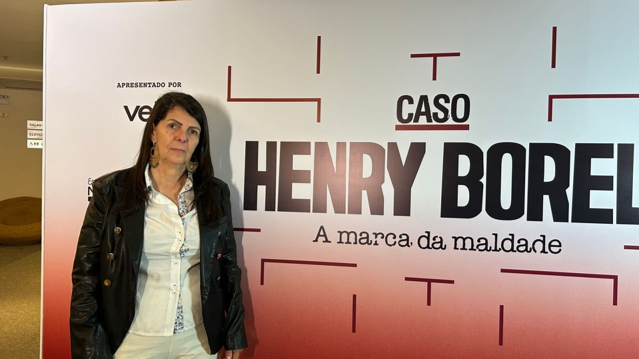 Avó de Henry Borel se emociona durante lançamento de documentário sobre o caso Noeme Camargo, avó paterna de Henry Borel (Foto: Giovanna Fraguito/VEJA)