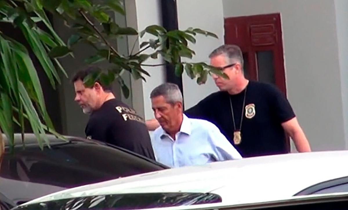 Moraes pode anular prisão de Braga Netto, segundo advogados de réus General Braga Netto é levado preso pela Polícia Federal (Foto: Reprodução/TV Globo/José Lucena)