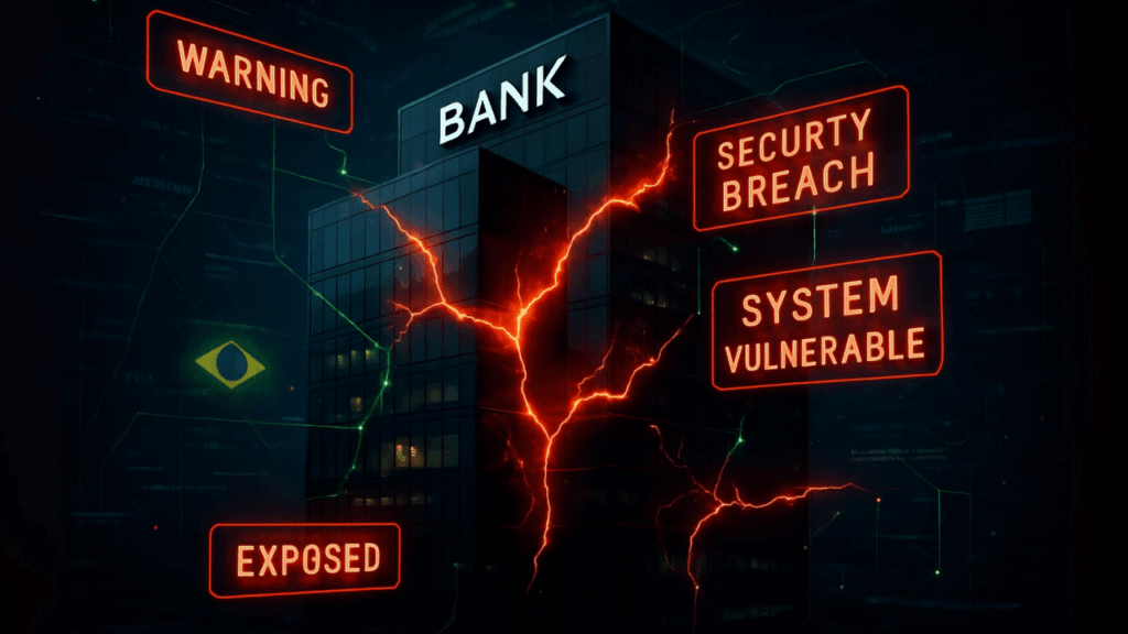 Setor financeiro brasileiro revela vulnerabilidades inesperadas em sua estrutura