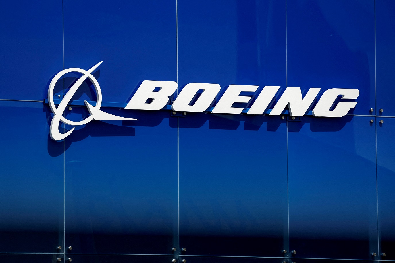 Logo da Boeing na França (Foto: REUTERS/Benoit Tessier/Arquivo)