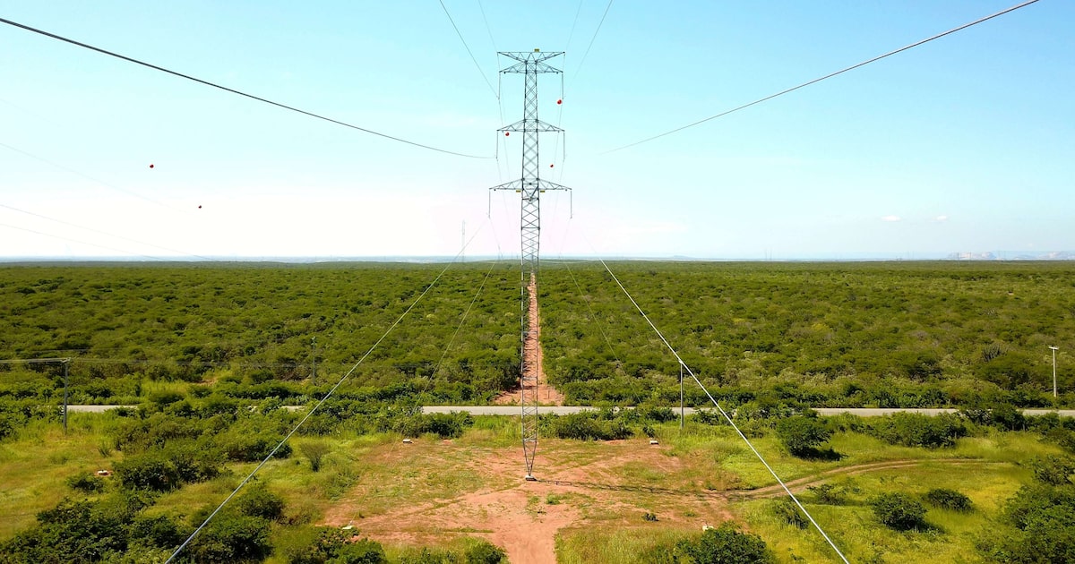 Torre de transmissão na concessão Lagoa Nova, no Rio Grande do Norte: Taesa busca consolidação de operações já existentes e busca por novos ativos (Foto: Divulgação/Taesa)