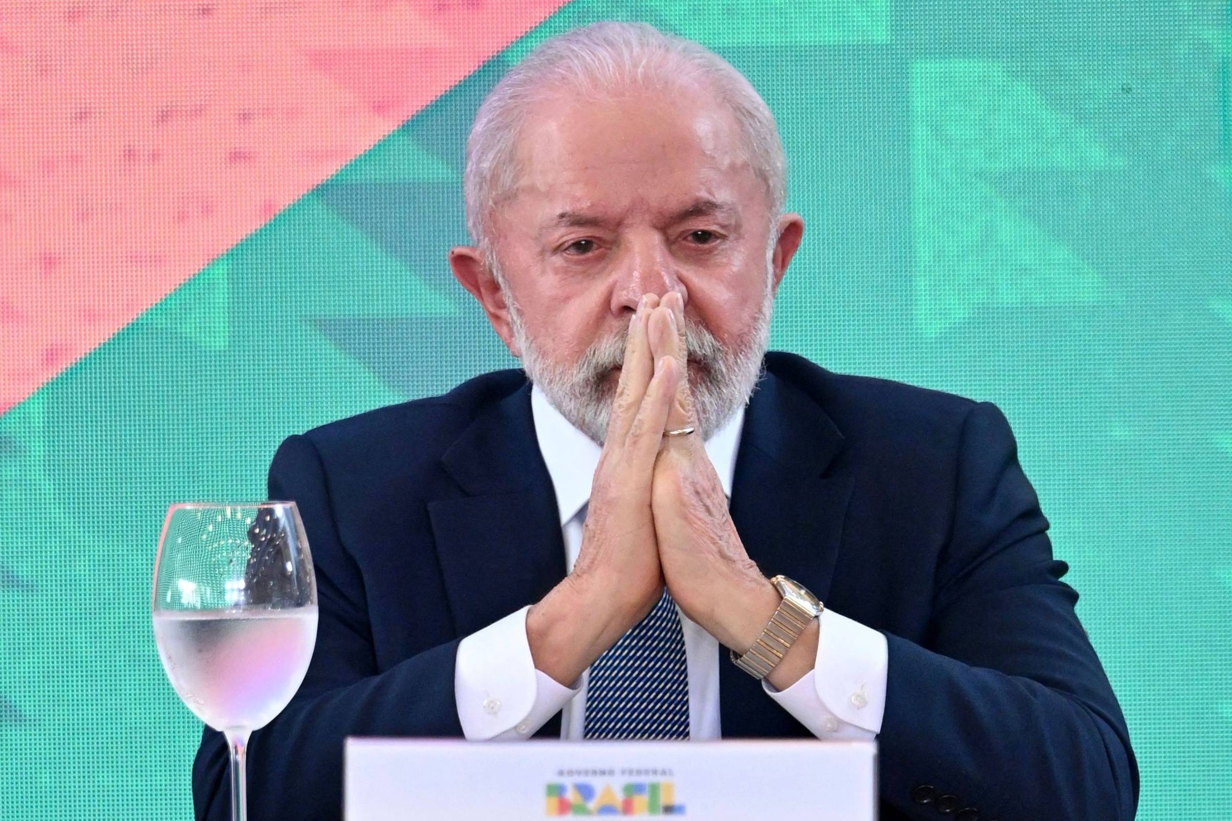 Lula durante reunião do Conselhão, no Itamaraty (Foto: Evaristo Sá - 5.ago.2025/AFP)