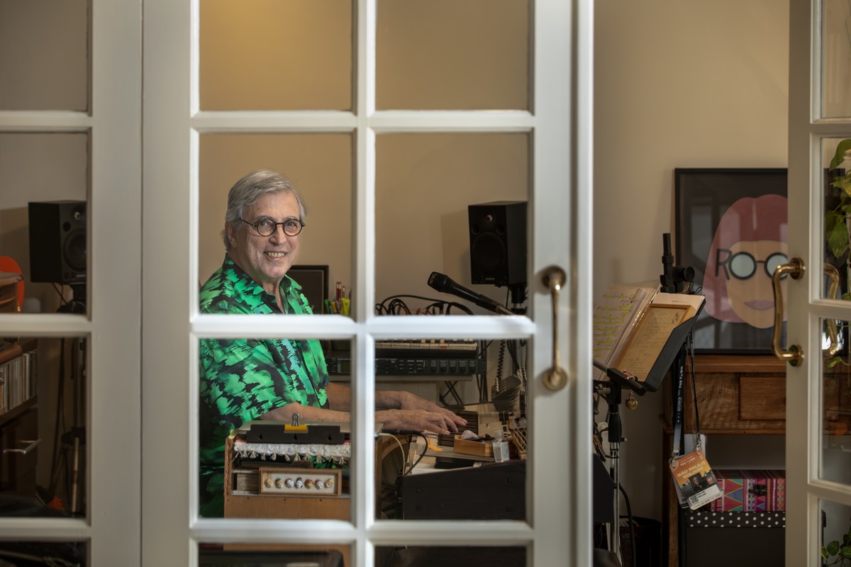 O cantor e compositor Ivan Lins (Foto: Ana Branco)