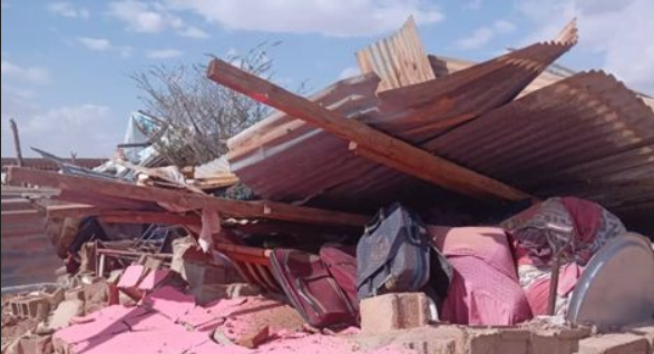Igreja evangélica é destruída por escavadeiras em ação sem aviso no Sudão Prédio de igreja demolido em Cartum Norte, Sudão, em 8 de julho de 2025. (Foto: CSW)