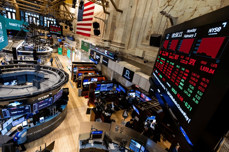 Tarifas ameaçam alta das bolsas e geram incertezas para Nasdaq e S&P Fonte: TradingView. Gráfico diário. Elaboração: Rodrigo Paz (Foto: TradingView)