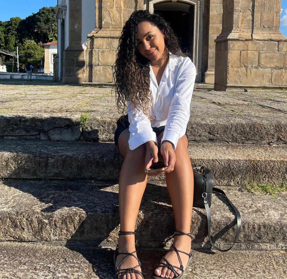 Samille Ornelas, de 31 anos, autodeclara-se parda (Foto: Arquivo pessoal)