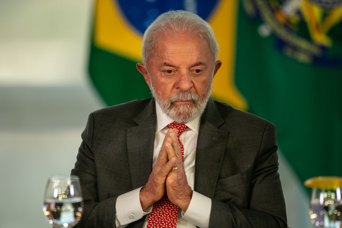 Presidente Lula no Palácio do Planalto (Foto: Brenno Carvalho / Agência O Globo)