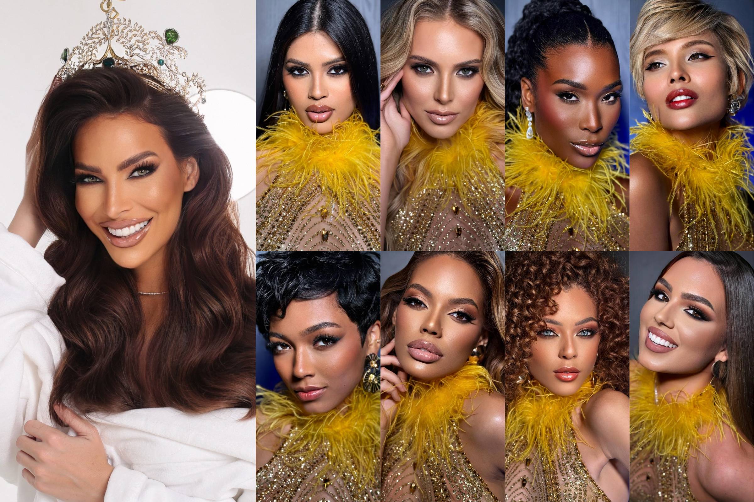 Miss Grand Brasil 2025: Talita Hartmann (esq.) encerra reinado neste domingo (6) (Foto: Divulgação)