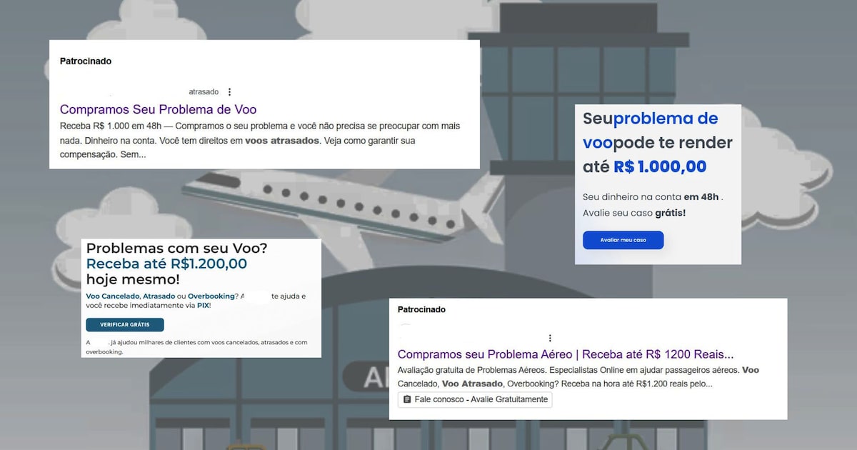 Advogados especializados nesse tipo de processo e as empresas mais conhecidas no segmento se promovem justamente divulgando o número de processos vencidos e detalhando casos (Foto: Reprodução)