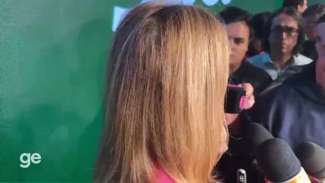 Leila critica Dudu por covardia durante julgamento no STJD e pede explicações Leila critica Dudu por covardia durante julgamento no STJD e pede explicações