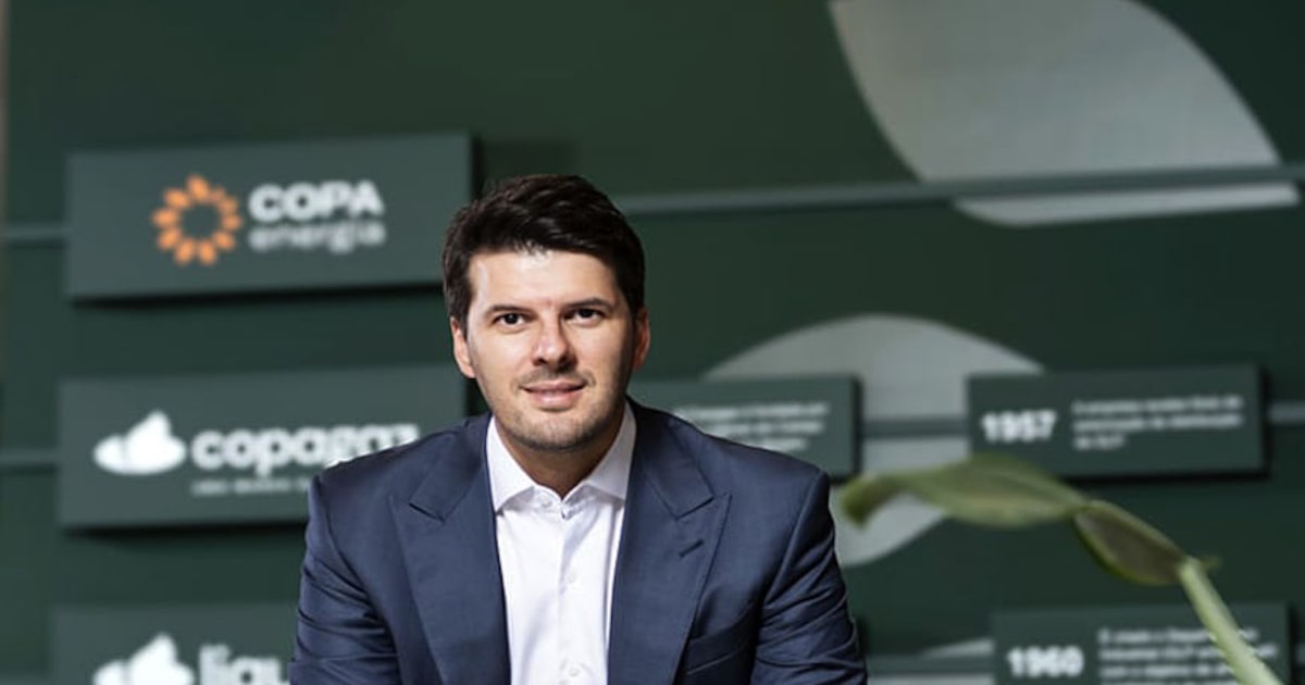 Copa Energia revela que 26% da matriz energética residencial é composta por lenha Pedro João Zahran Turqueto assumiu como CEO da Copa Energia em abril deste ano (Foto: Divulgação/Copa Energia)