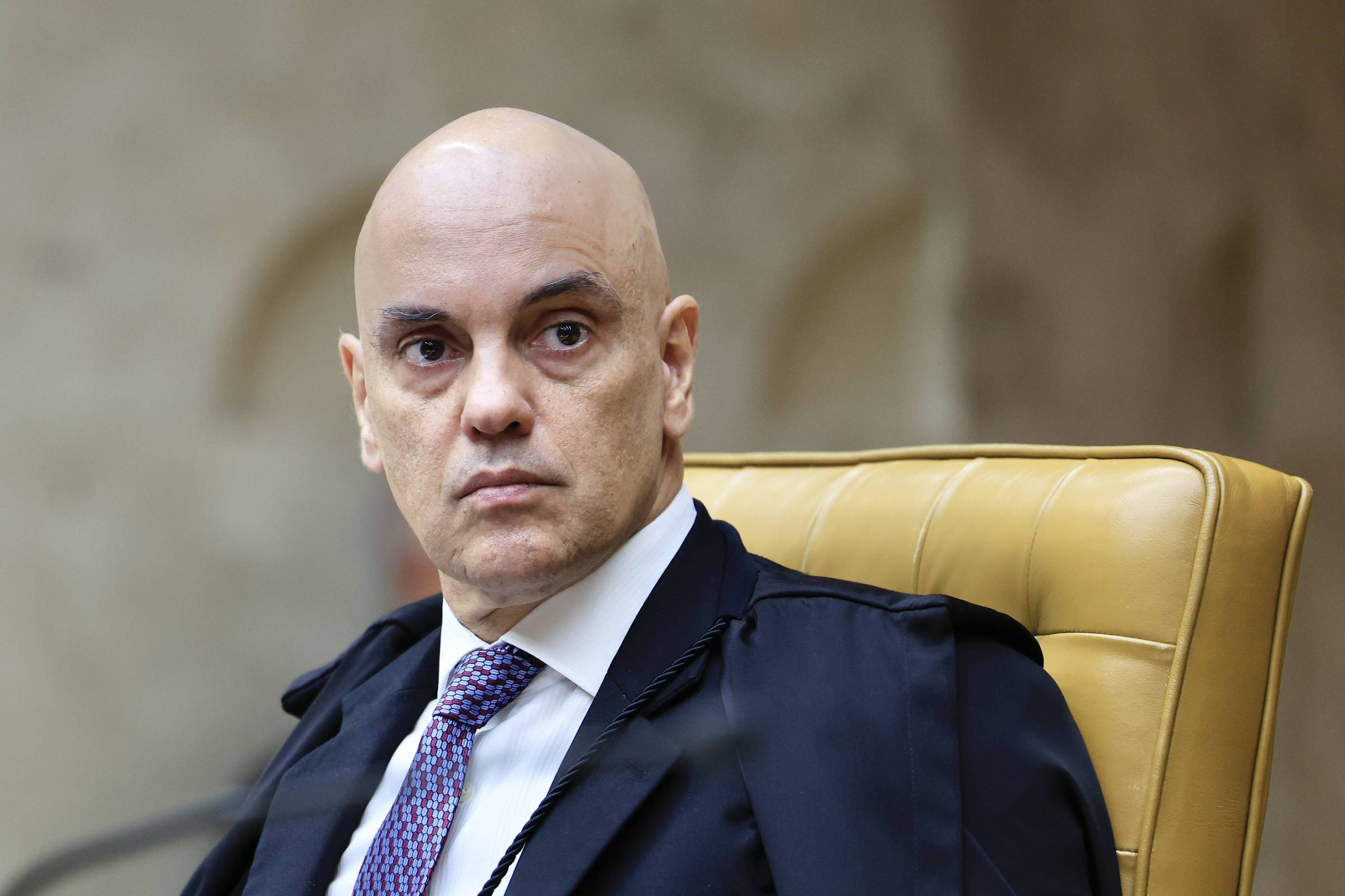 Brasil esclarece decisões do STF em resposta a carta dos EUA sem mencionar Moraes Ministro Alexandre de Moraes em sessão plenária no STF (Foto: Fellipe Sampaio - 25.jun.2025/Divulgação STF)
