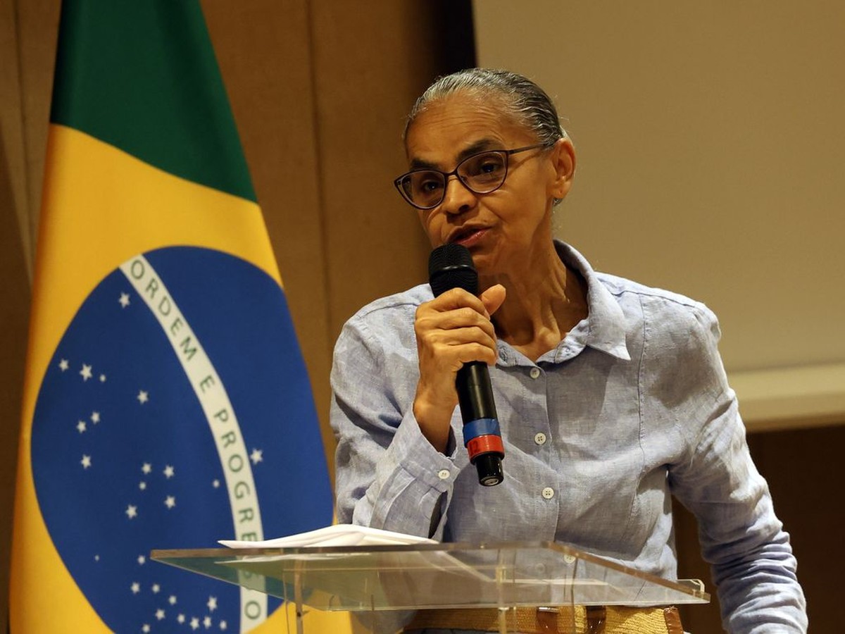 Marina Silva propõe licenciamento após hostilidade no Congresso com empresários Ministra do Meio Ambiente, Marina Silva, em discurso (Foto: Antonio Cruz/Agência Brasil)