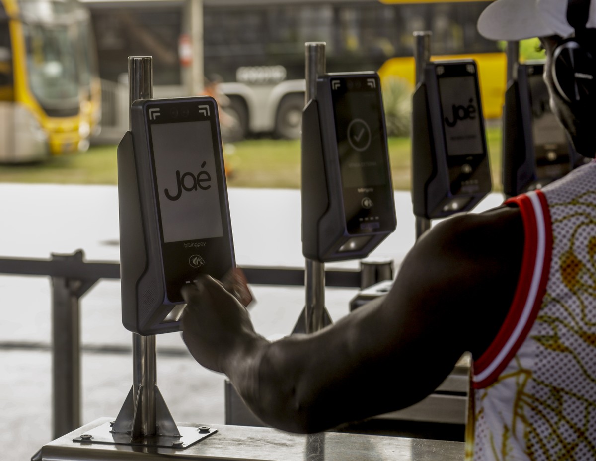Jaé: nova bilhetagem eletrônica da cidade (Foto: Gabriel de Paiva / Agência O Globo)