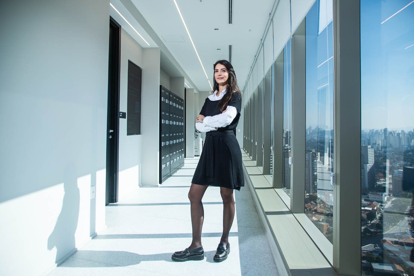Silvia Penna, CEO da Uber no Brasil: "A Uber é uma empresa nova e esse modelo precisa de uma regulamentação que preserve o principal ponto da nossa proposta de valor: a flexibilidade para os motoristas parceiros” (Foto: Leandro Fonseca /Exame)