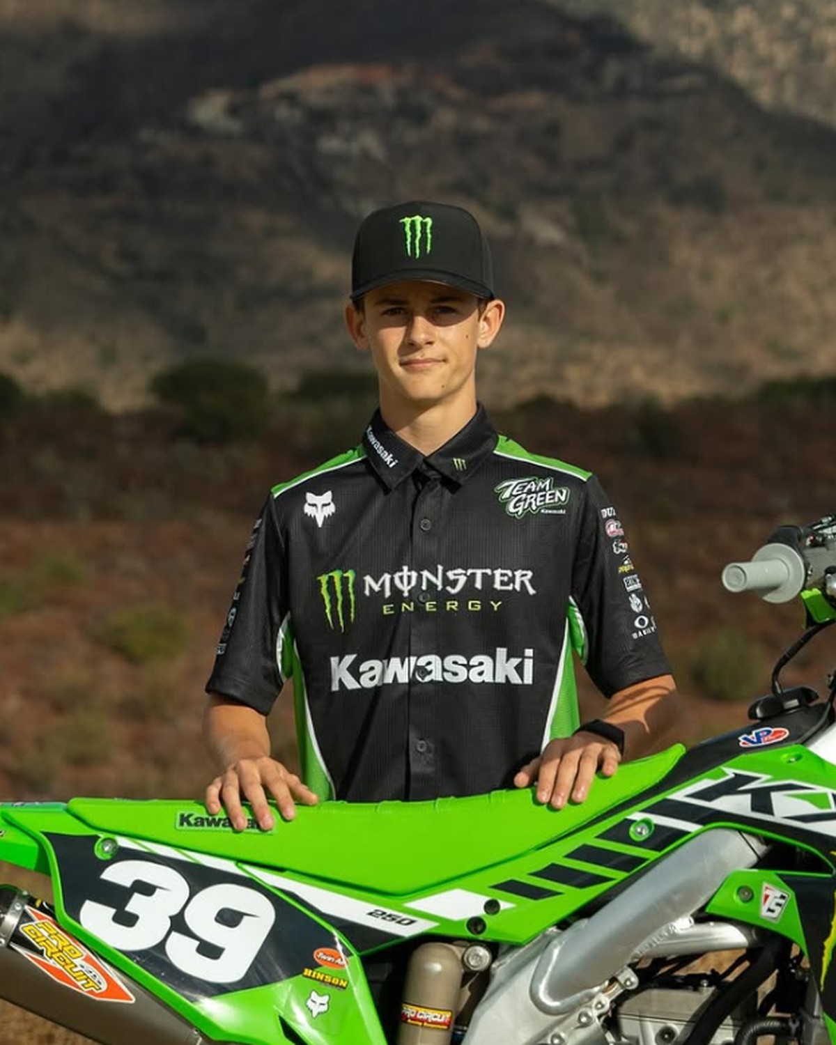 Adolescente promissor do motocross morre em trágico acidente nos EUA Promessa do motorcross, adolescente morre em acidente nos EUA (Foto: Reprodução)