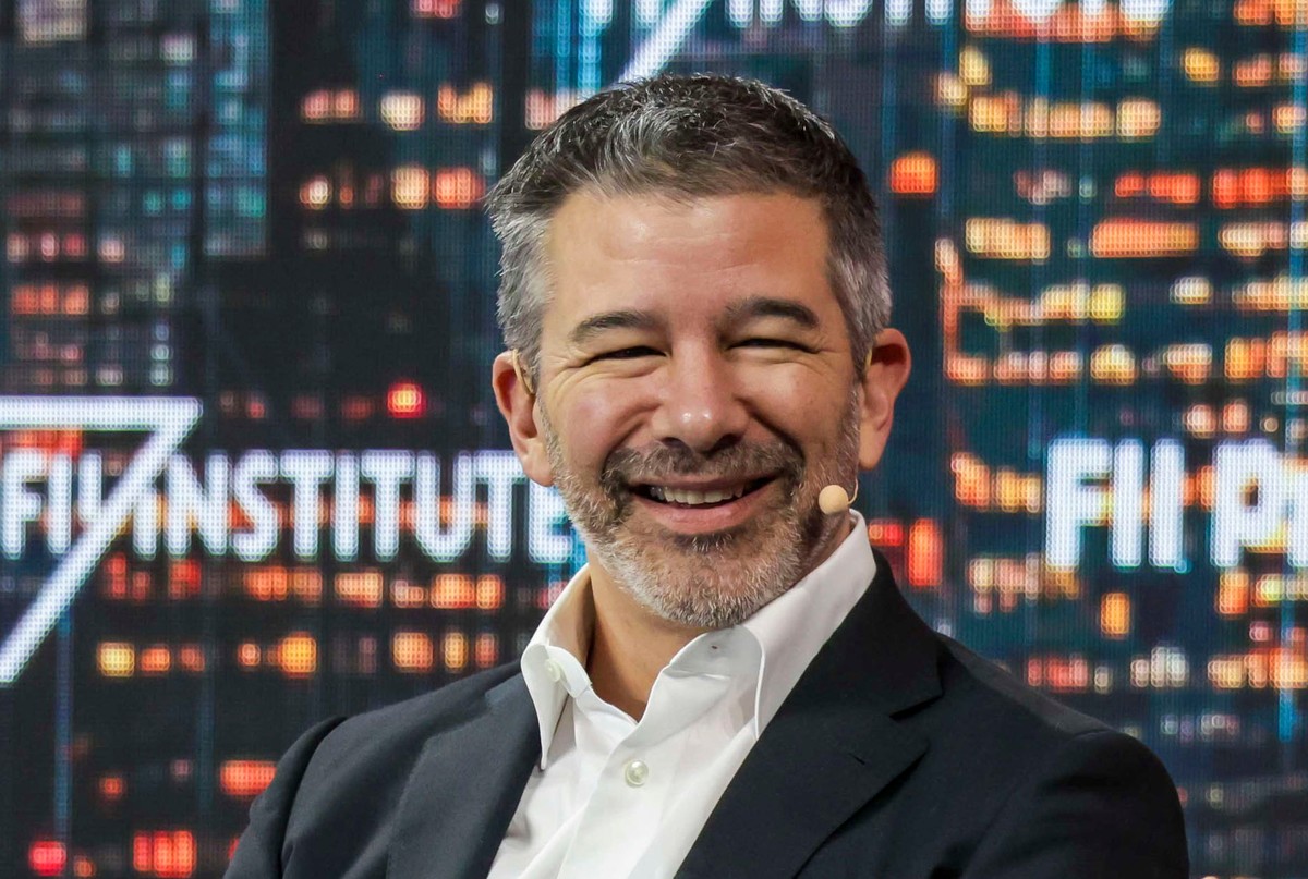 Travis Kalanick, ex-CEO da Uber (Foto: Zak Bennett/Bloomberg)