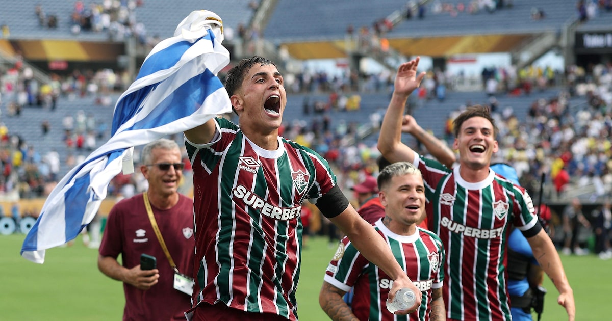 Fluminense tem elenco avaliado em menos de 10% do valor de rivais europeus Fluminense tem elenco com valor de mercado bem inferior aos outros semifinalistas. (Foto: Buda Mendes/AFP)