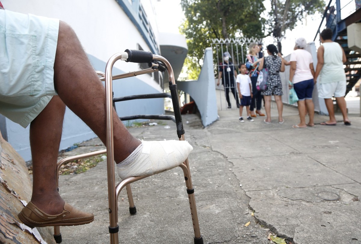 Gasto com BPC pode ultrapassar R$ 1,4 trilhão até 2060, alerta governo Agência do INSS na Praça da Bandeira, Zona Norte do Rio (Foto: Fabio Rossi / Agência O Globo/30-03-2022)