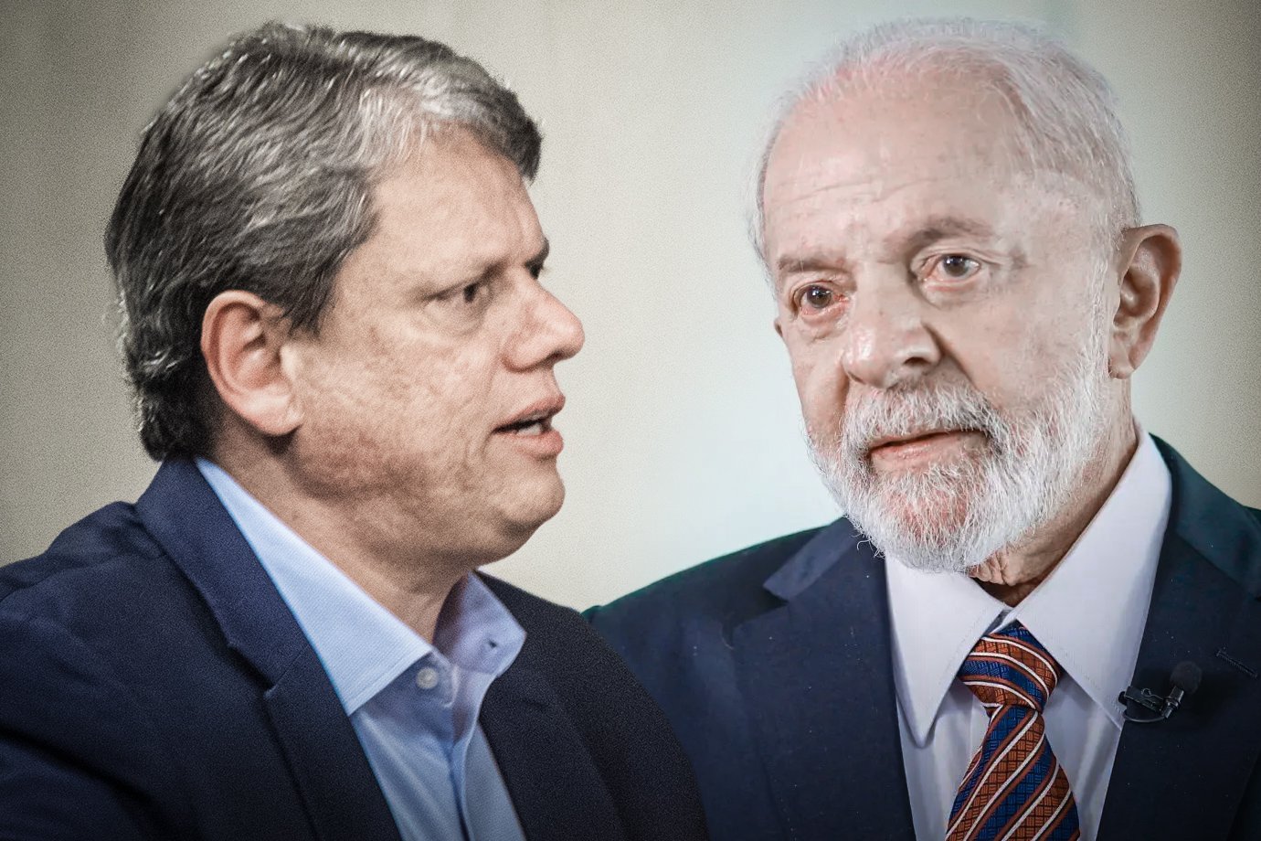 Tarcísio lidera com 11 pontos de vantagem sobre Lula no segundo turno, aponta pesquisa Foto: Reprodução