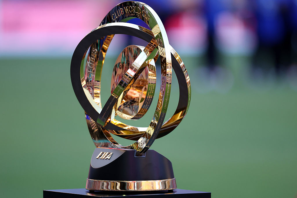 Fluminense aguarda data do próximo jogo na Copa do Mundo de Clubes Troféu da Copa do Mundo de Clubes da FIFA (Foto: Kevin C. Cox/Getty Images)