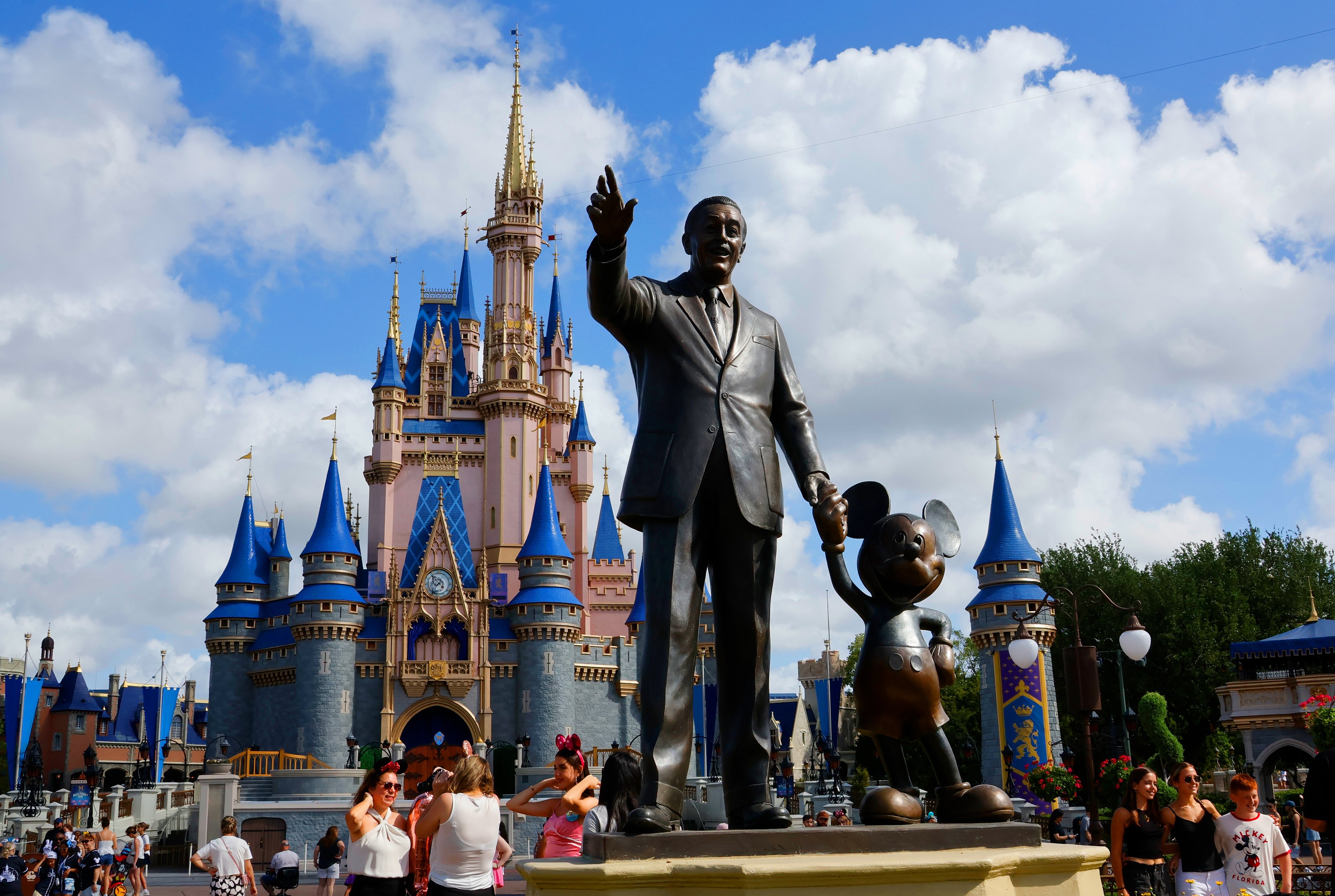 Disney descarta planos de abrir parque no Brasil e explica motivos da decisão Walt Disney World: parque temático da companhia de mídia em Orlando, na Flórida (EUA) (Foto: Gary Hershorn/Getty Images)