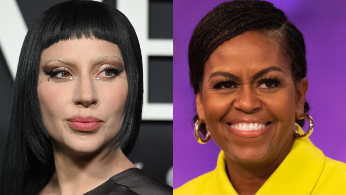 Celebridades enfrentam preconceito ao terem identidade de gênero questionada Lady Gaga e Michelle Obama (Foto: Getty Images)