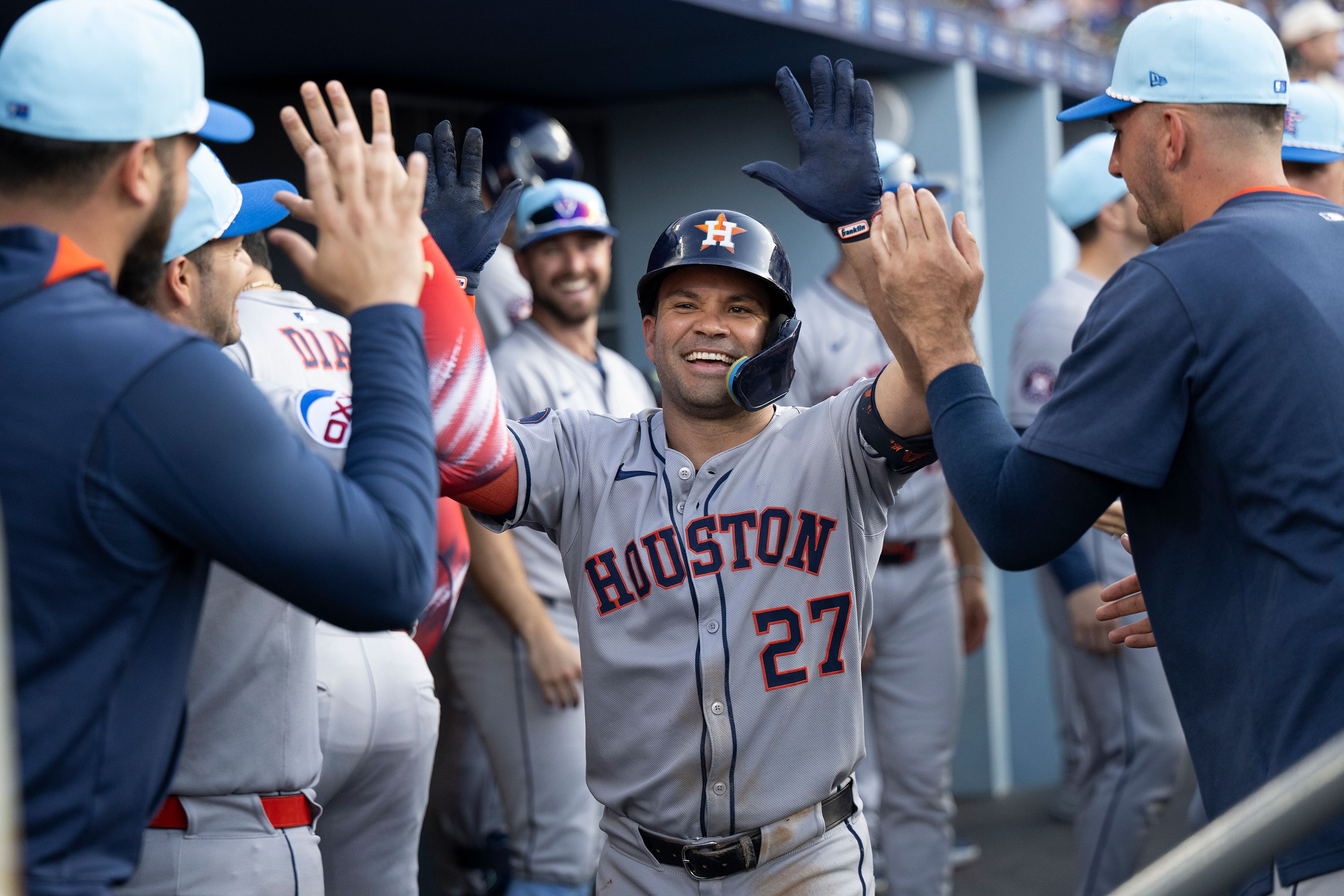 Astros aplicam a maior derrota da história aos Dodgers com placar de 18 a 1 Foto: Reprodução