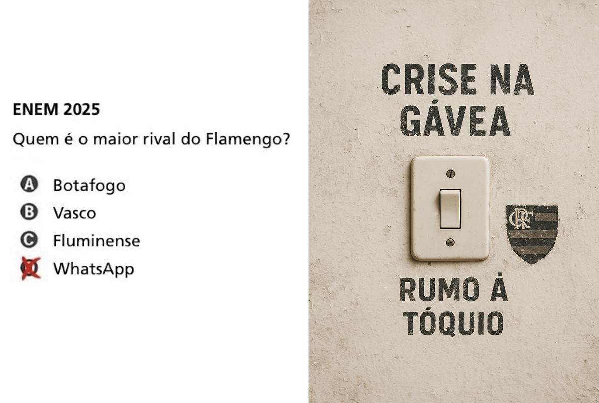 Big Brother Mengão 25 estreia com novidades e muita expectativa entre os fãs Memes sobre o Flamengo (Foto: Reprodução)