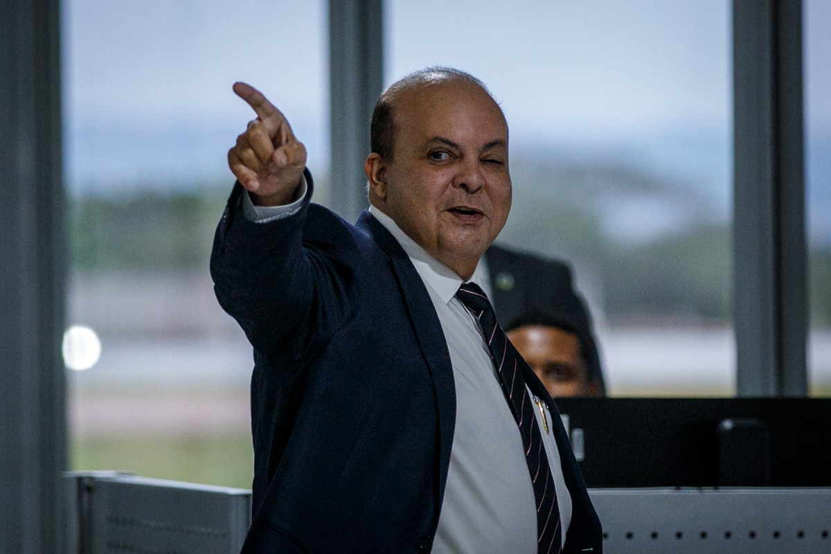 Governadores se reúnem com governo Lula para discutir tarifas dos Estados Unidos Governador do Distrito Federal, Ibaneis Rocha. (Foto: Brenno Carvalho / Agência O Globo)