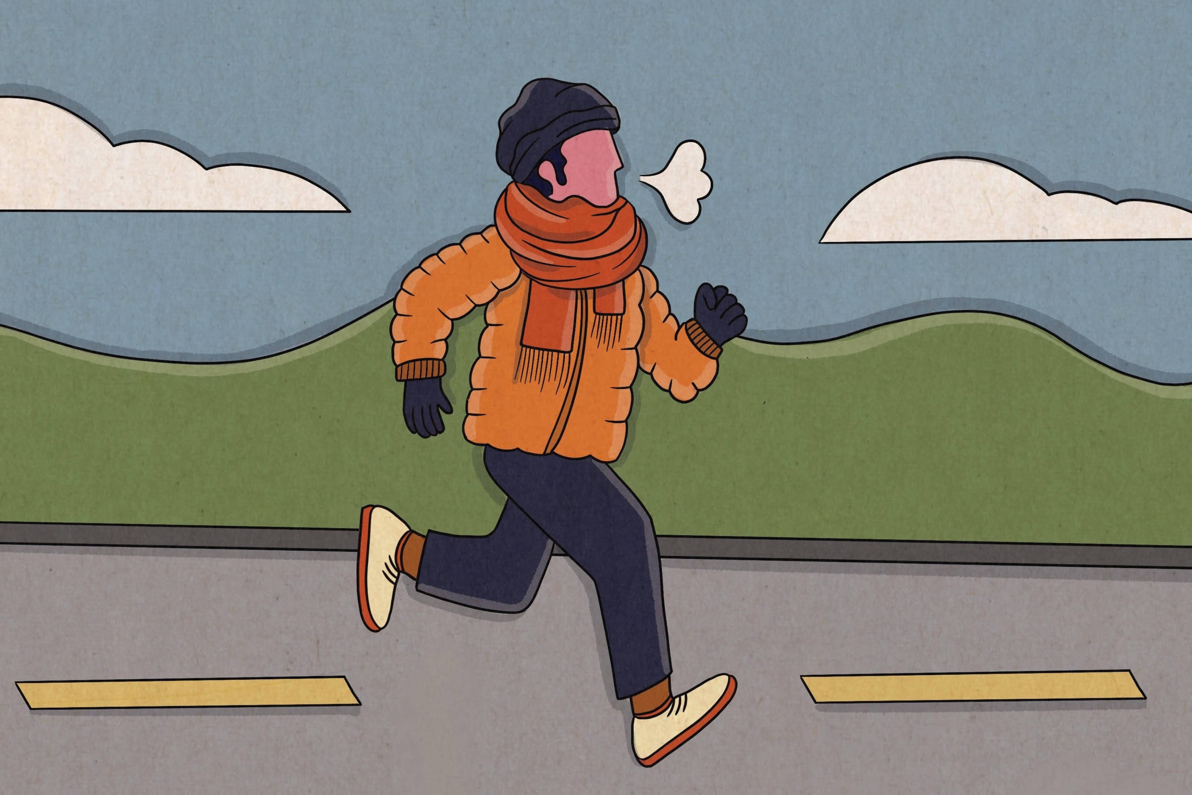 Como manter a motivação para se exercitar durante o frio intenso Falta de motivação para se exercitar no inverno é comum, mas adotar estratégias para vencer a preguiça é essencial para a saúde (Foto: Catarina Pignato)