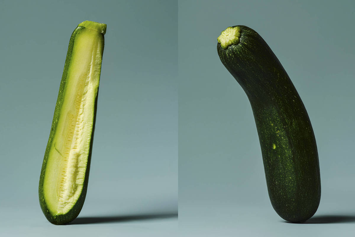 Com sabor suave e alto teor de água, a abobrinha tem inúmeros benefícios (Foto: Suzanne Saroff/NYT)