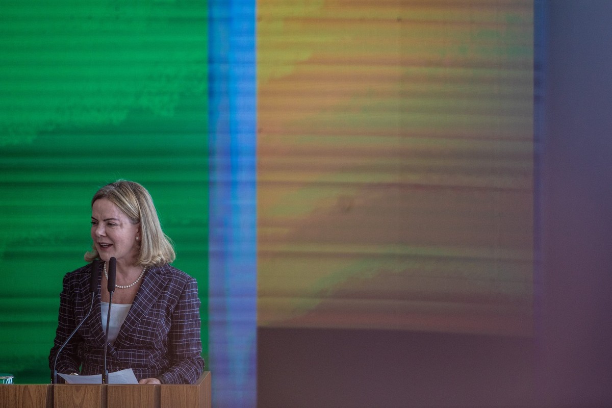 Supremo amplia responsabilidade de plataformas por conteúdo ilegal, diz Gleisi Ministra das Relações Institucionais, Gleisi Hoffmann (Foto: Brenno Carvalho)