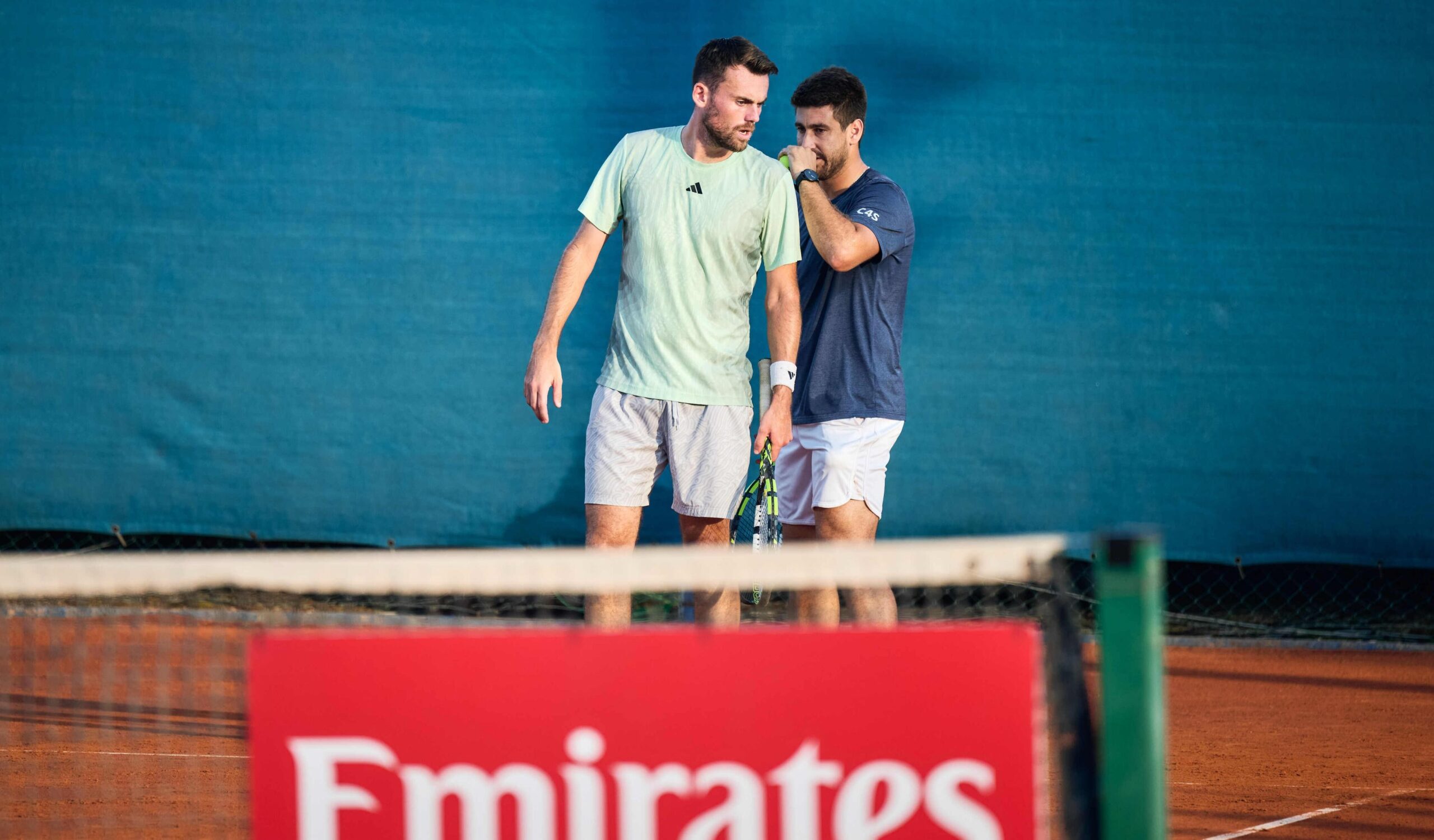 Orlando Luz e parceiro francês são eliminados nas semifinais de duplas em Umag Foto: Reprodução